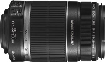 Canon EF-S 55-250mm f/4-5.6 IS Specifications - Canon Qatar